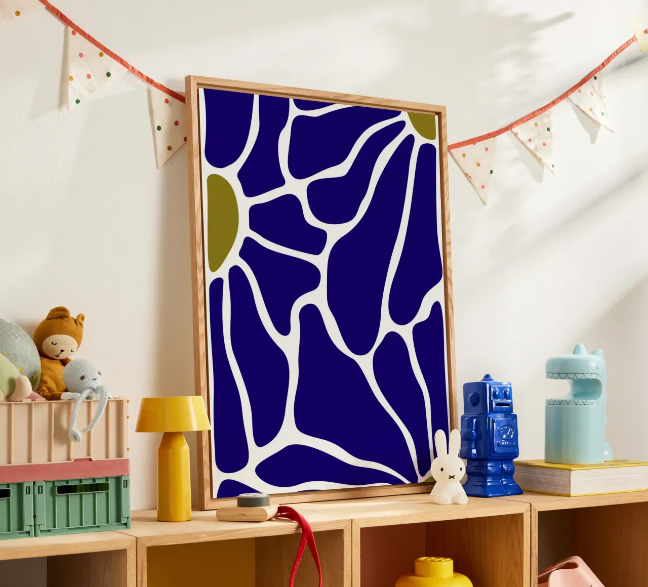 Blue petals plexiglass da LisaArtes