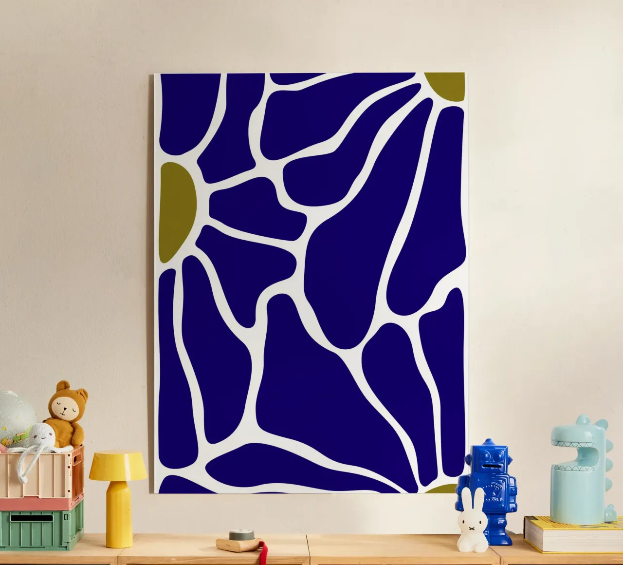 Blue petals plexiglass da LisaArtes