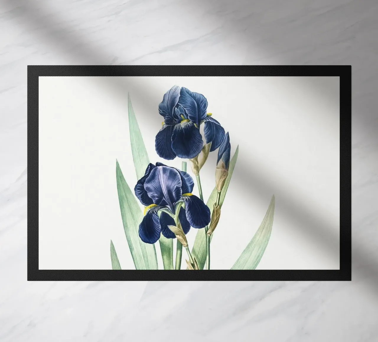 Purple Iris zerbino da Pretty Flowers Vintage Botanicals