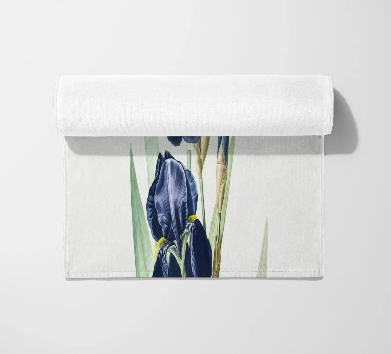 Purple Iris telo mare da Shapes and Flowers