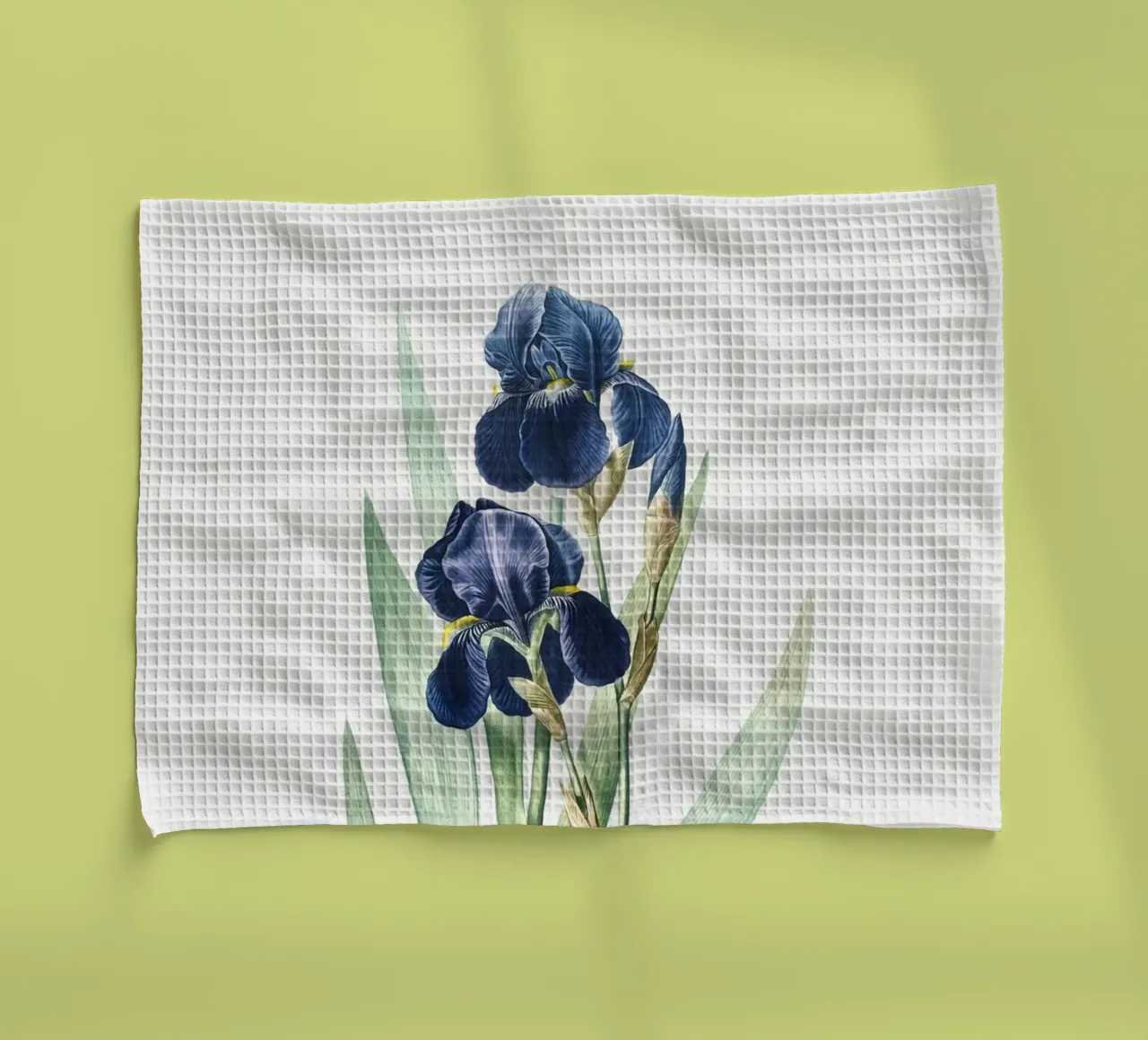 Purple Iris canovaccio da cucina da Pretty Flowers Vintage Botanicals