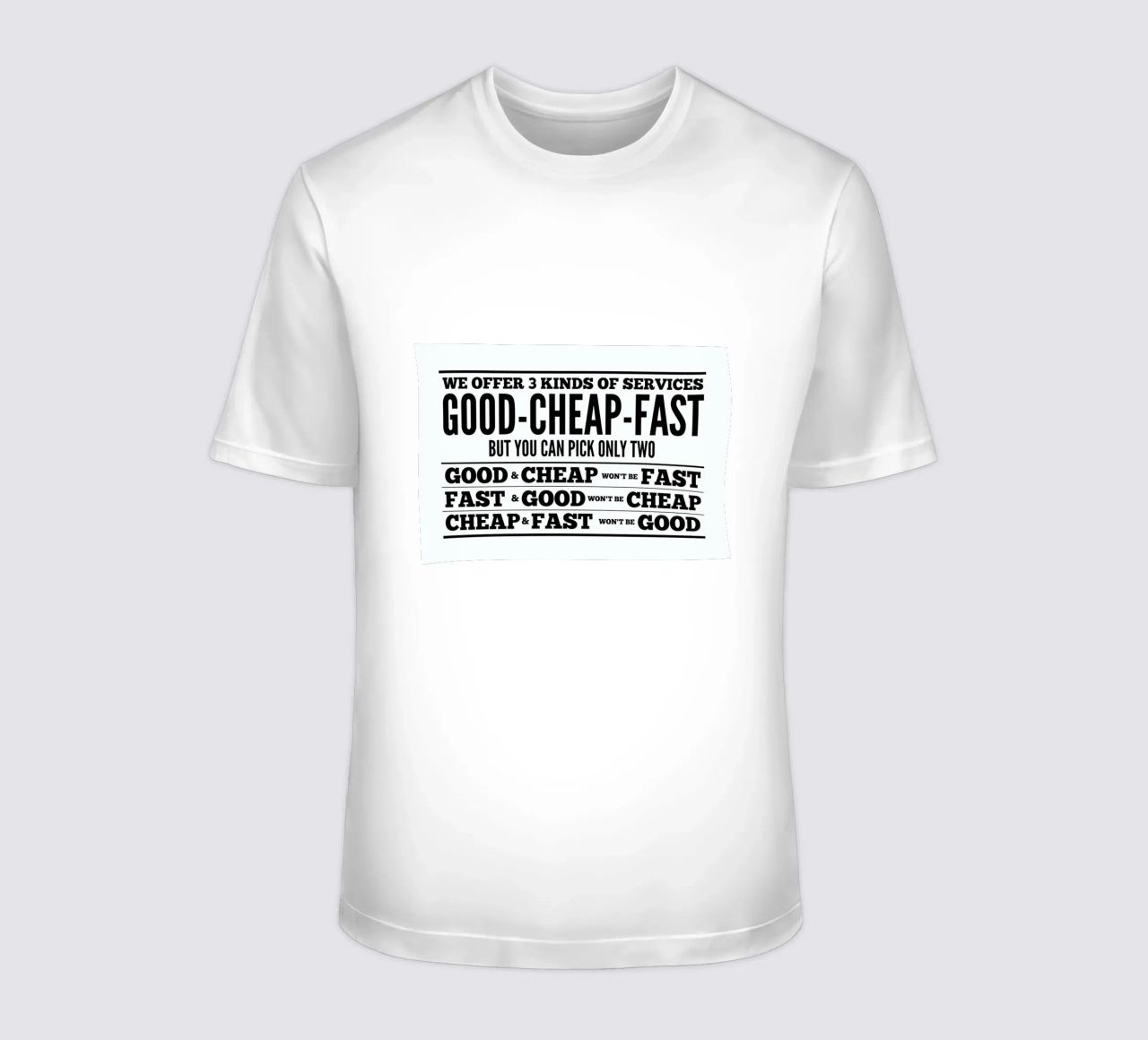 Good Cheap Fast T-Shirt von Mr Cup