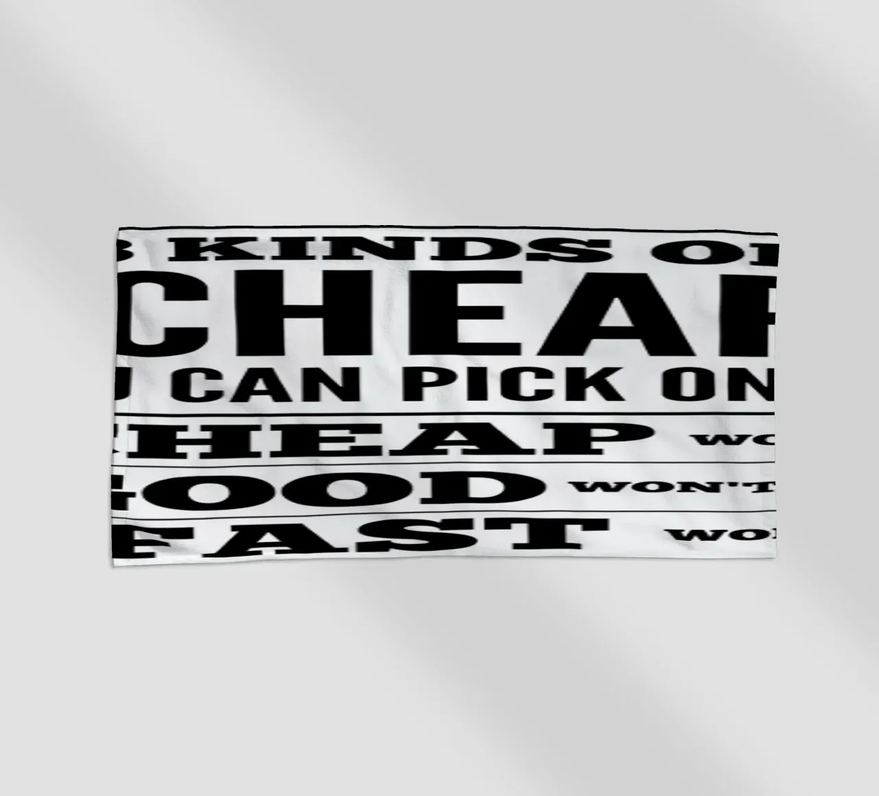 Good Cheap Fast telo mare da Mr Cup