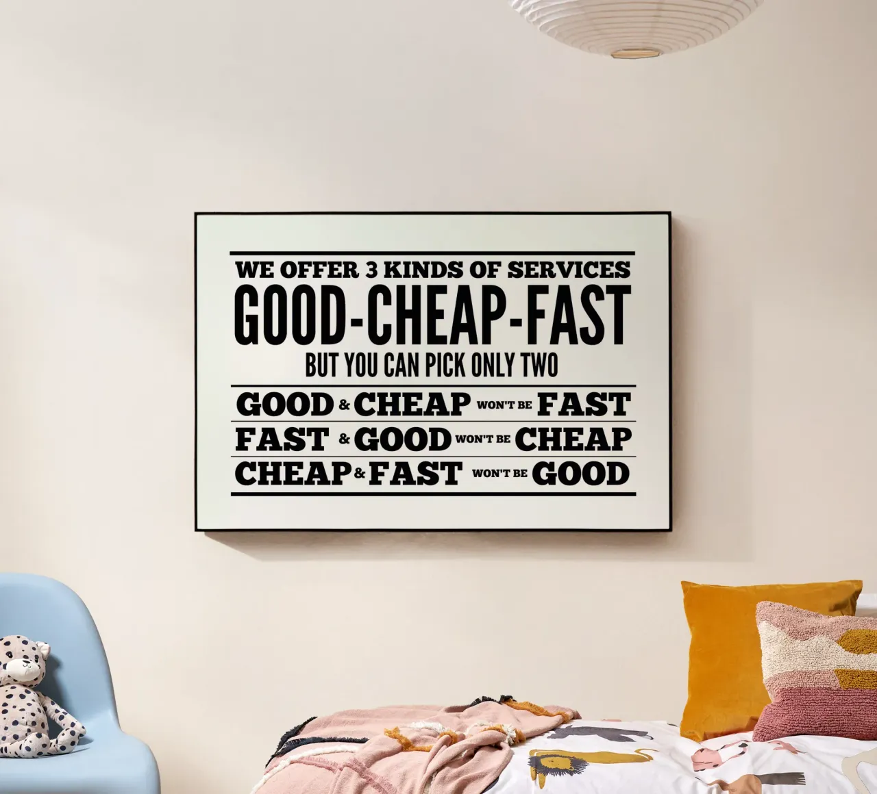 Good Cheap Fast plexiglass da Mr Cup