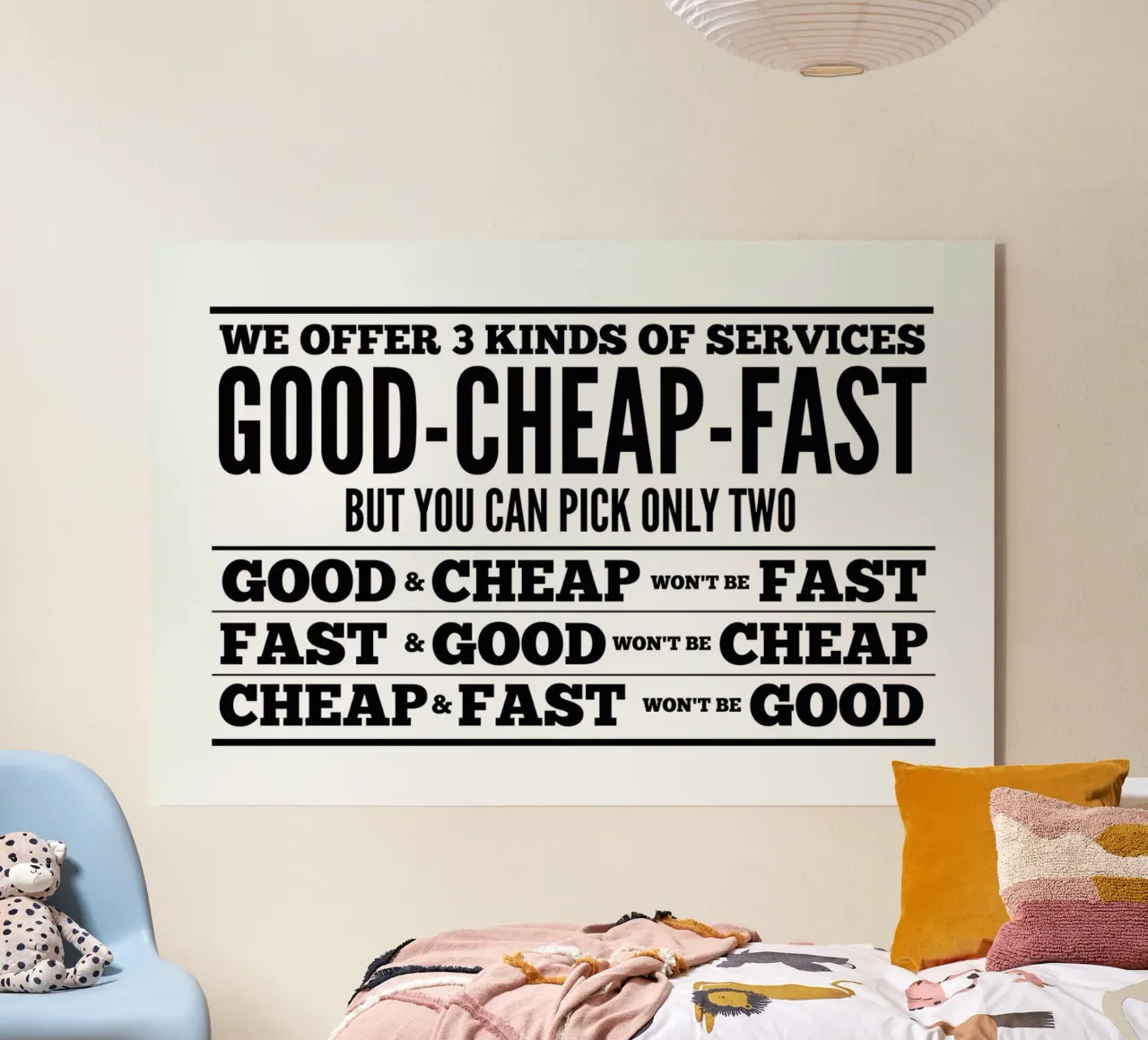 Good Cheap Fast plexiglass da Mr Cup