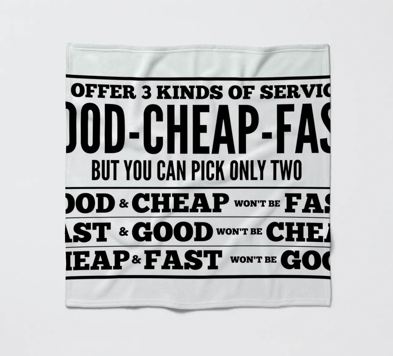 Good Cheap Fast coperta in pile da Mr Cup