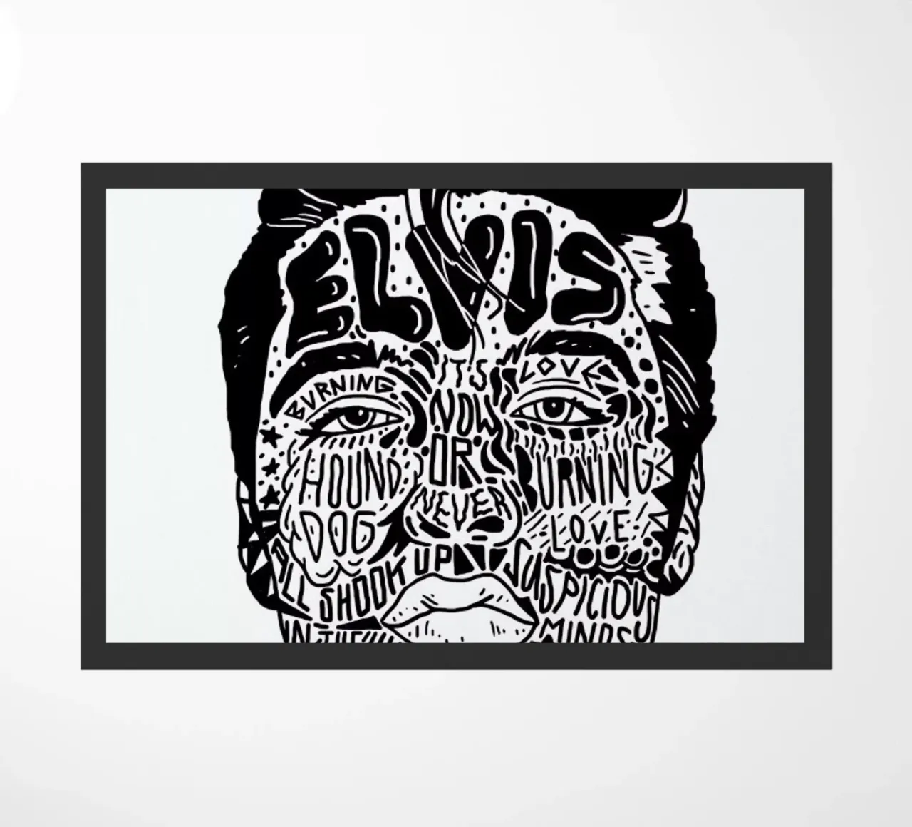 Elvis deurmat van Nick Cocozza