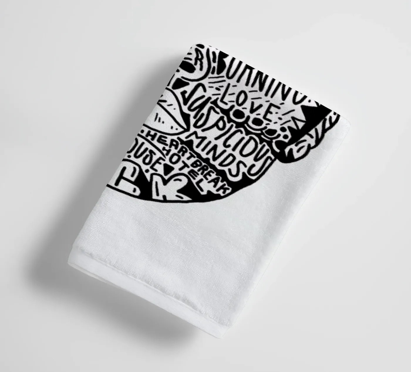 Elvis badhanddoek van Nick Cocozza