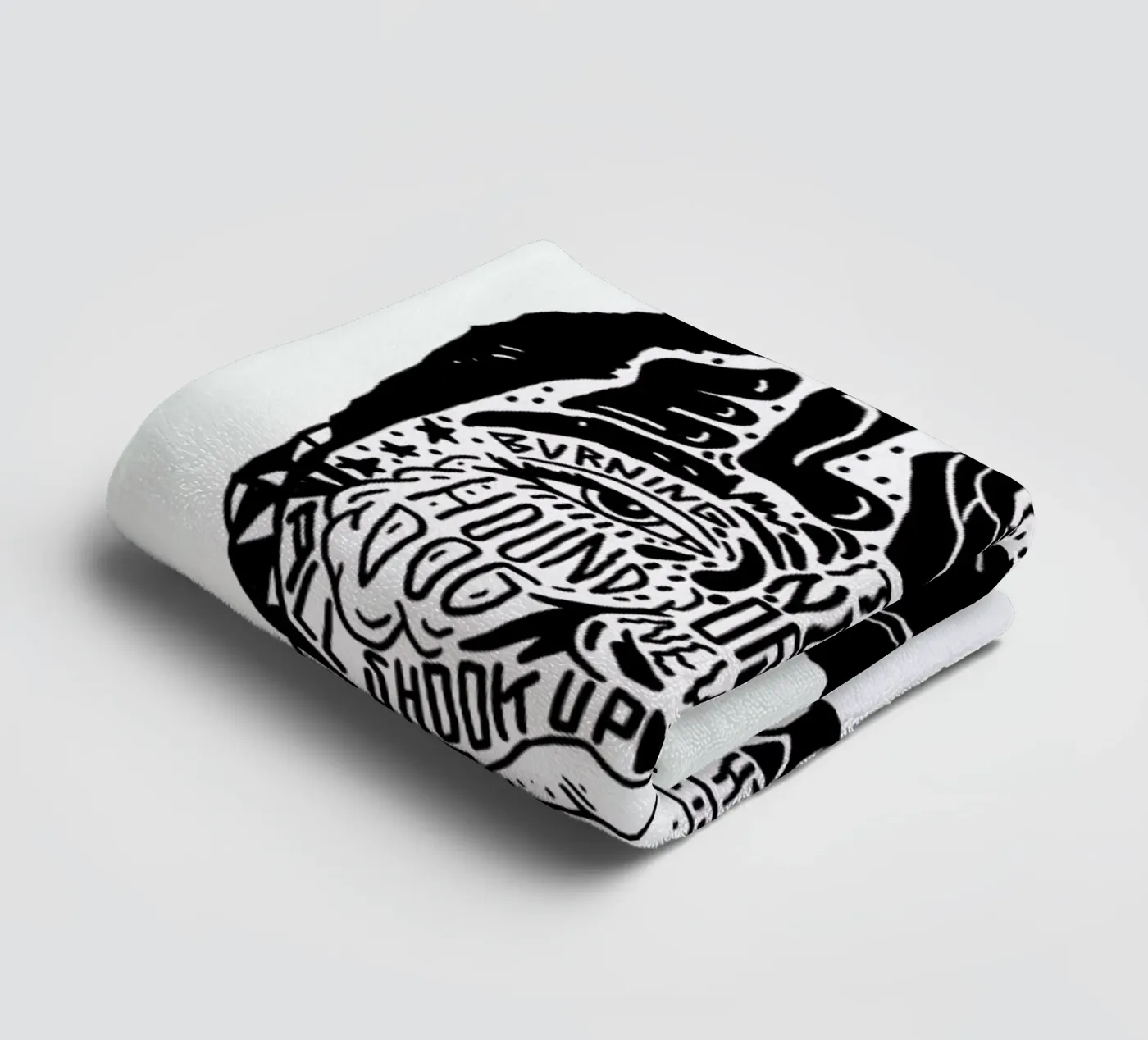 Elvis badhanddoek van Nick Cocozza