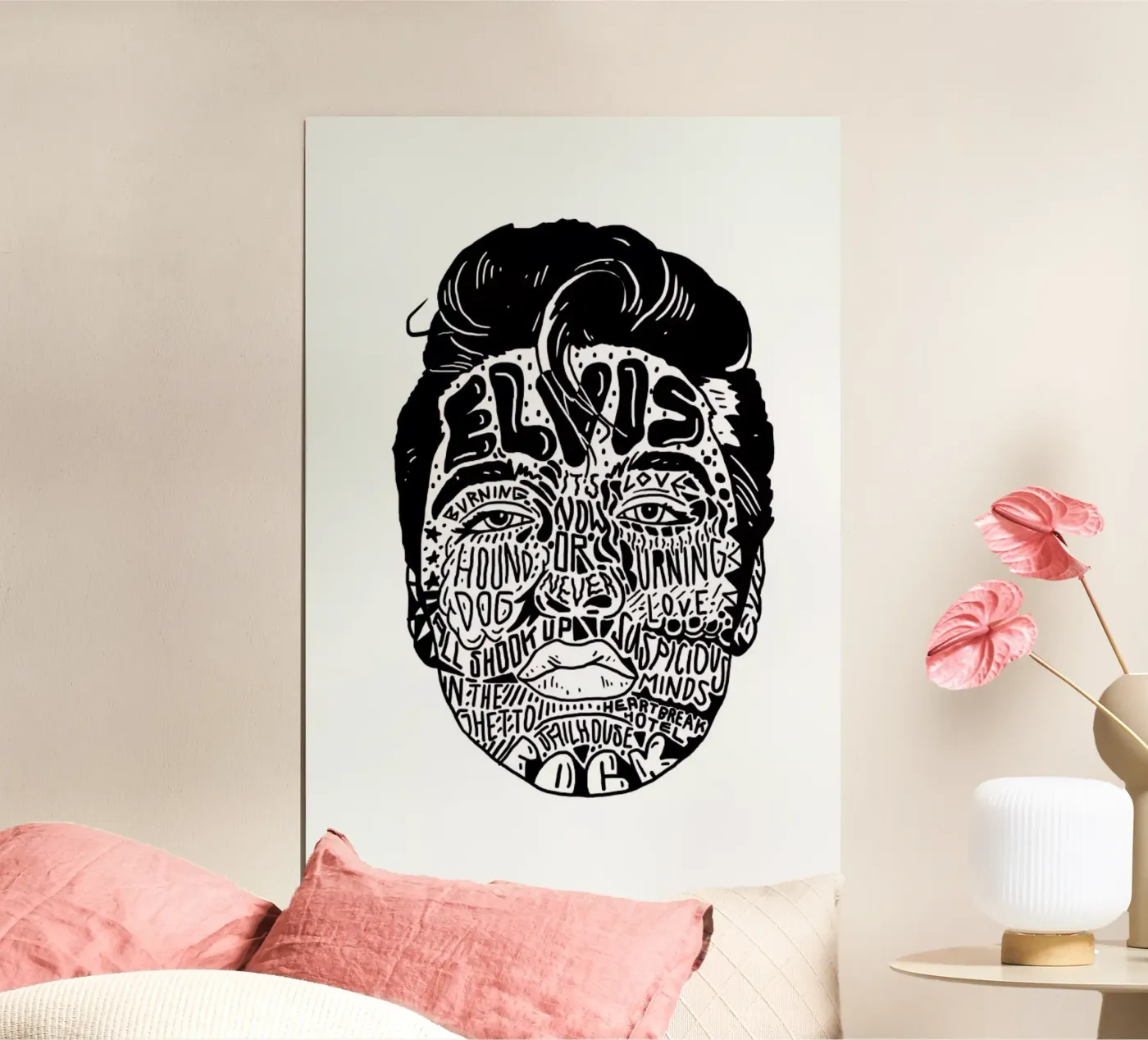 Elvis poster by Nick Cocozza
