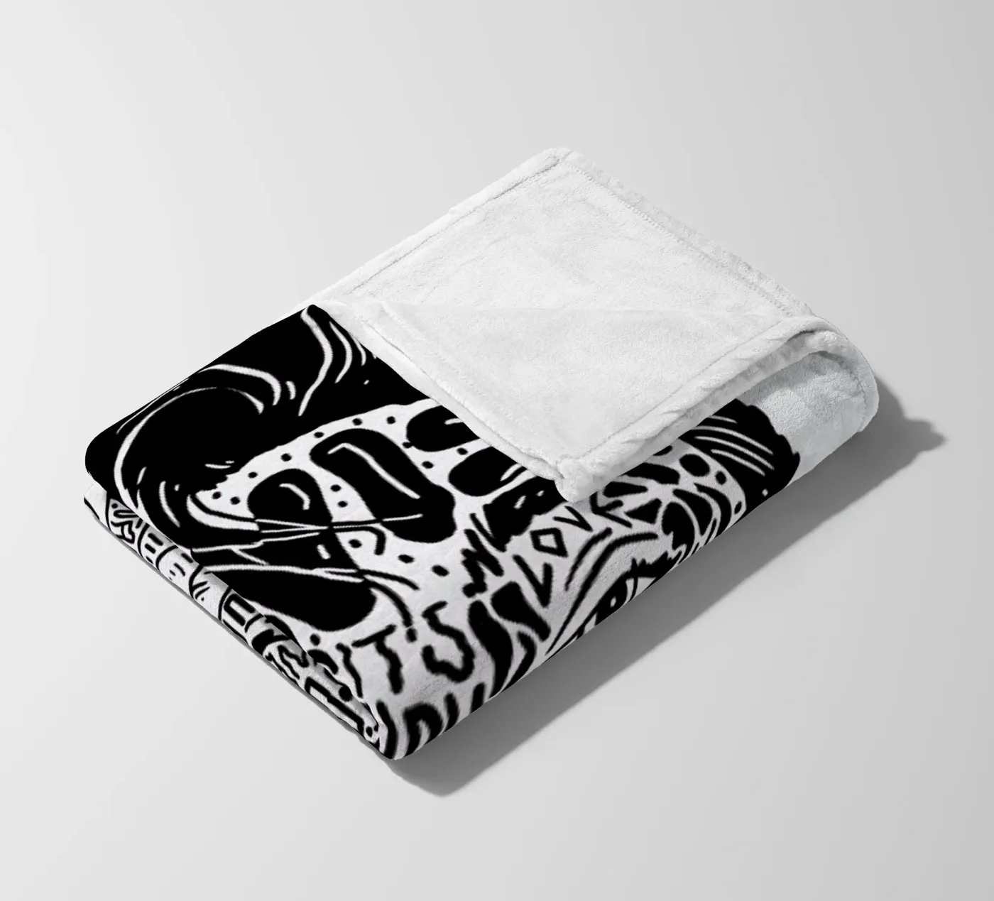 Elvis fleecedeken van Nick Cocozza