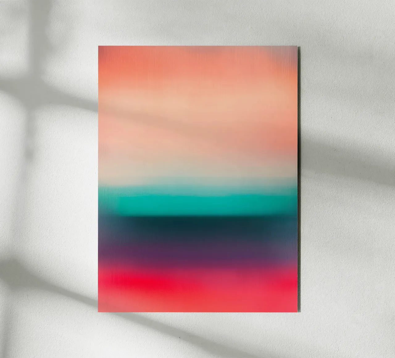 Abstract colors alu-dibond by Little Things