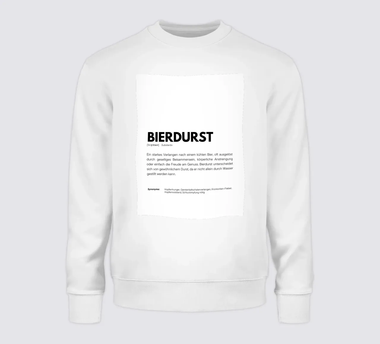 Definition Bierdurst felpa da DigiWunderwerk