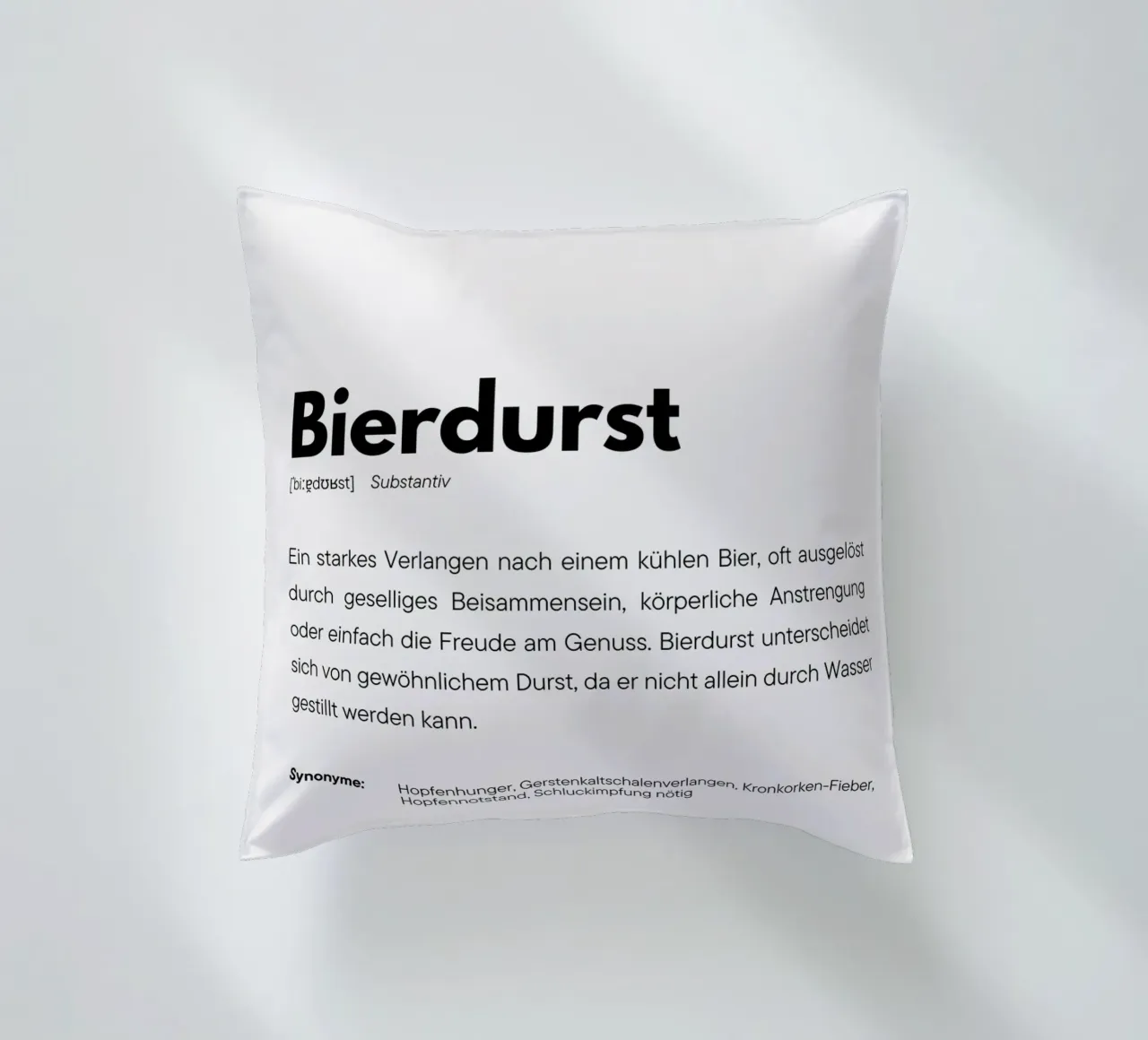 Definition Bierdurst cuscino da DigiWunderwerk