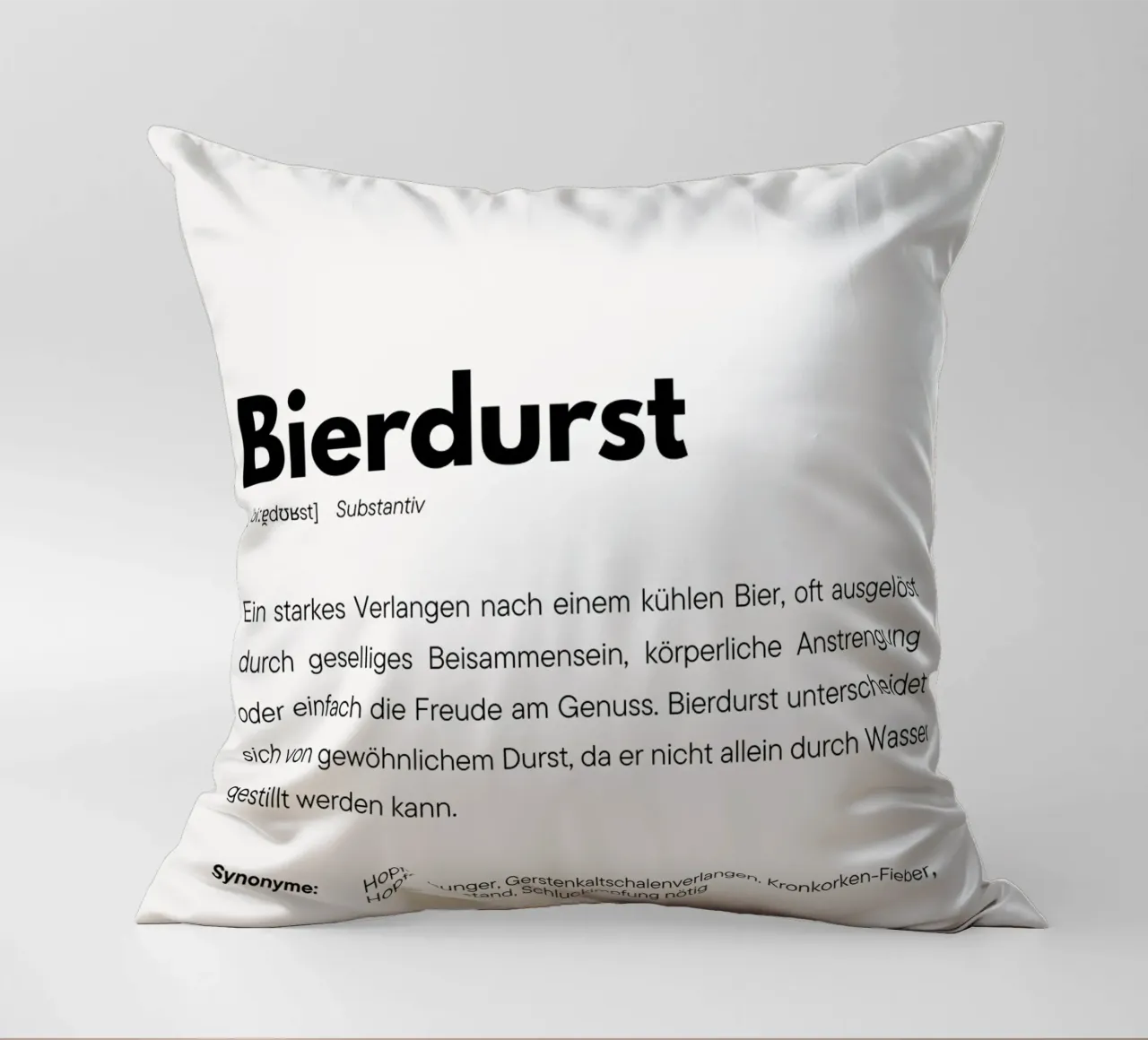 Definition Bierdurst cuscino da DigiWunderwerk