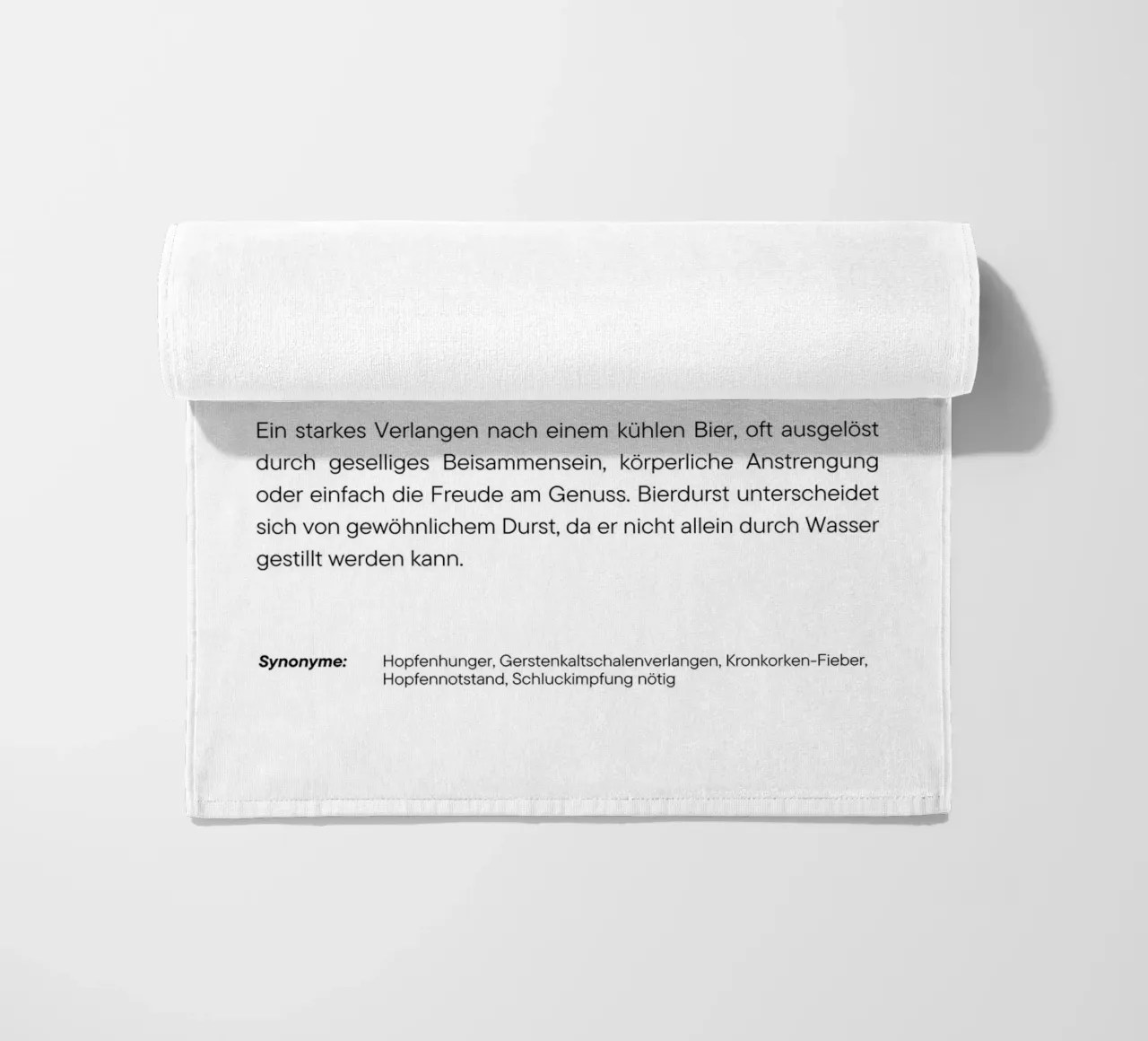 Definition Bierdurst telo mare da DigiWunderwerk