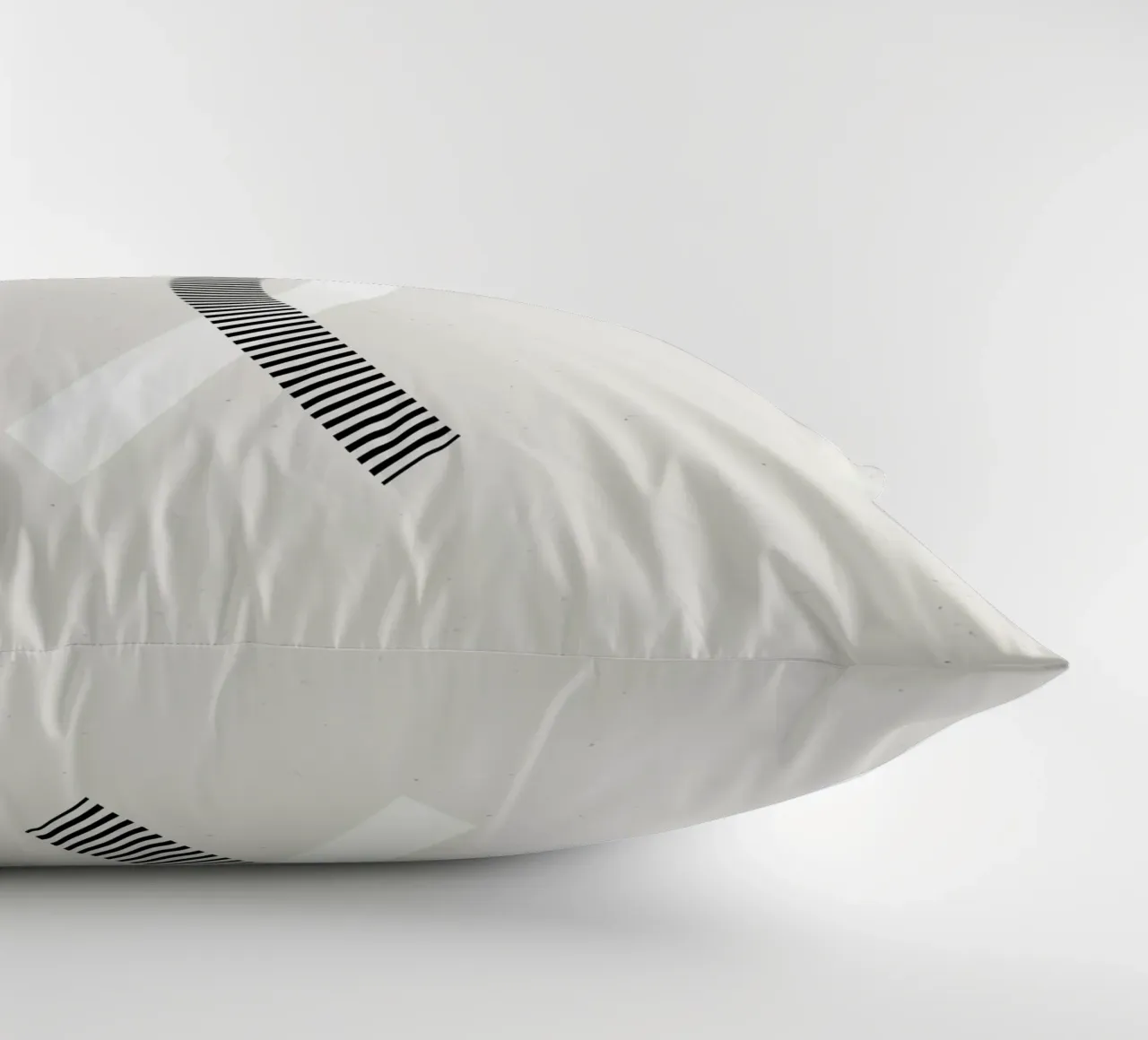 Minimalist connection decorative cushion by Katja Stehle Design