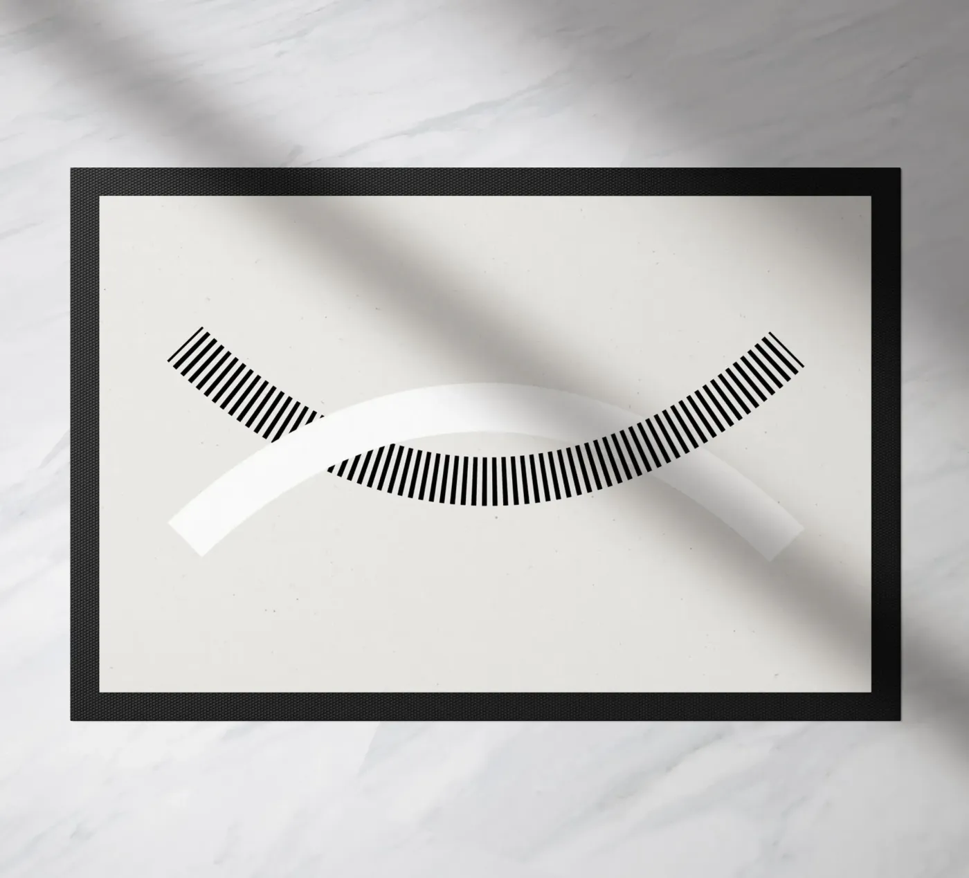 Minimalist connection doormat by Katja Stehle Design