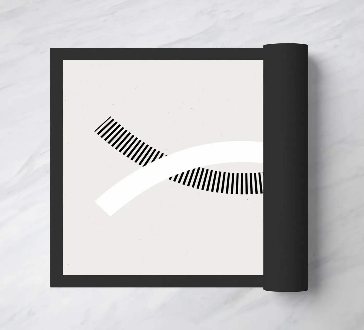 Minimalist connection doormat by Katja Stehle Design