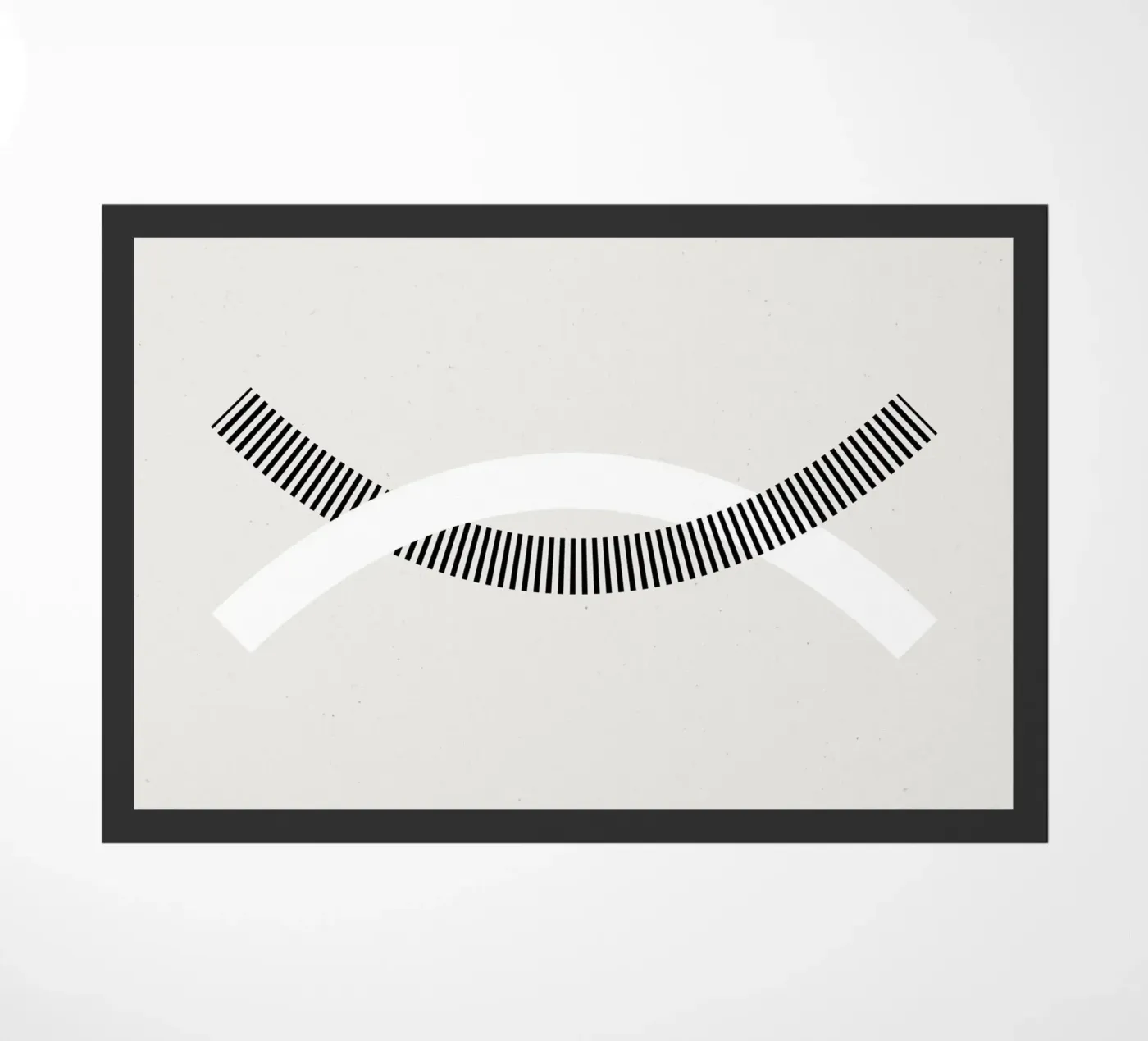 Minimalist connection doormat by Katja Stehle Design