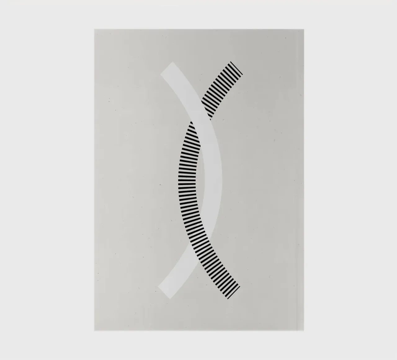 Minimalist connection notebook by Katja Stehle Design
