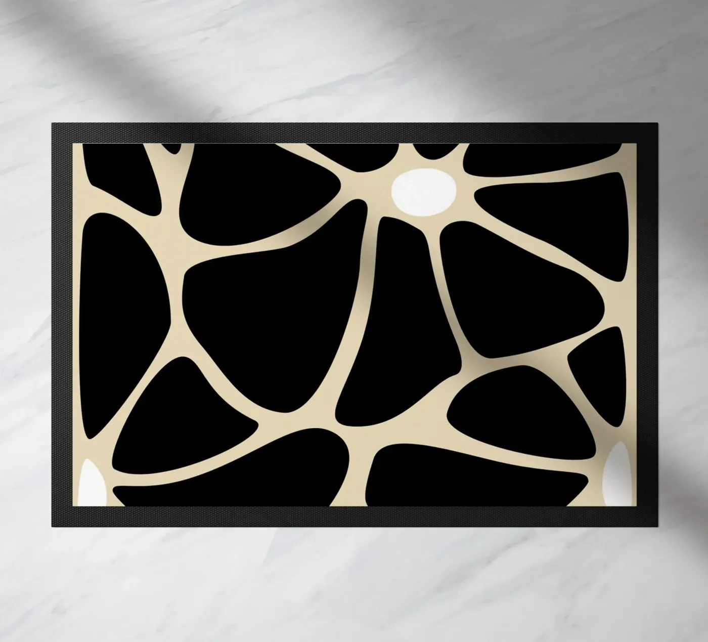 Black petals zerbino da LisaArtes