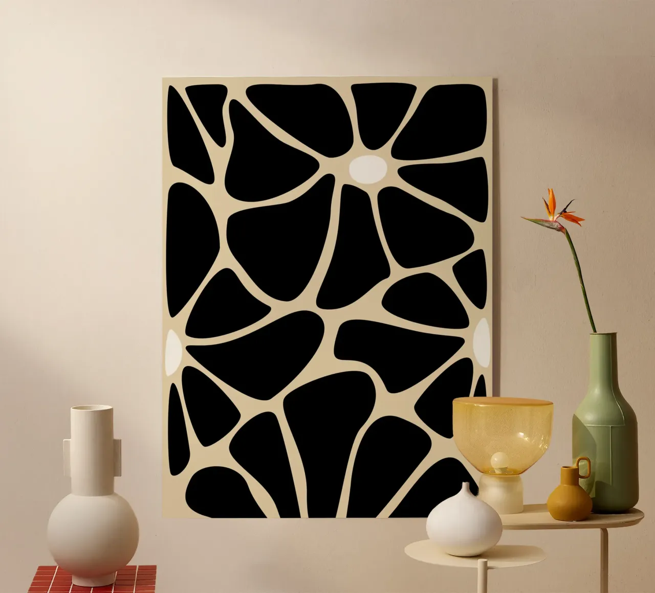 Black petals plexiglass da LisaArtes