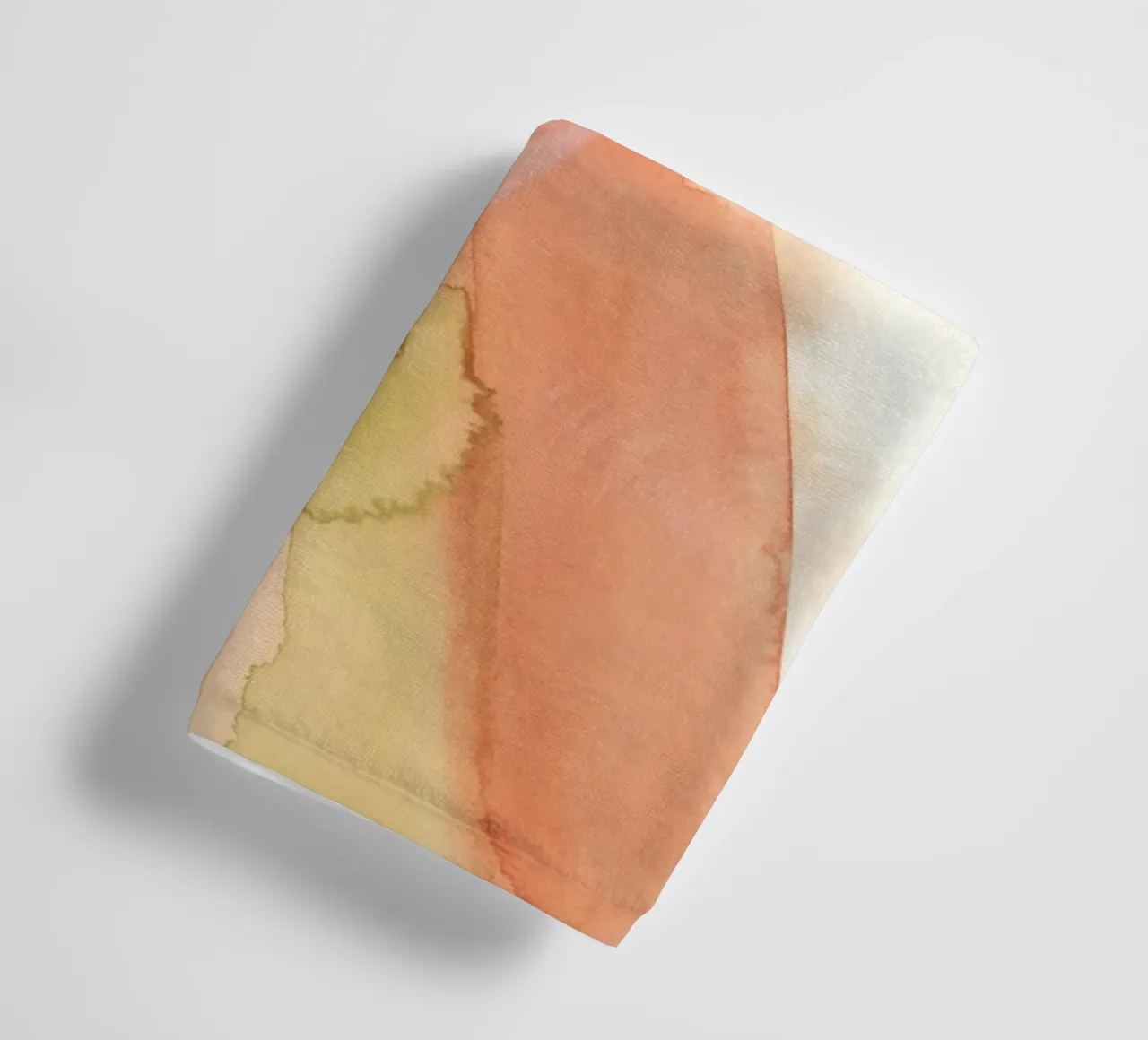 Pennellate di toni caldi 3 asciugamano da bagno da NouveauPrints