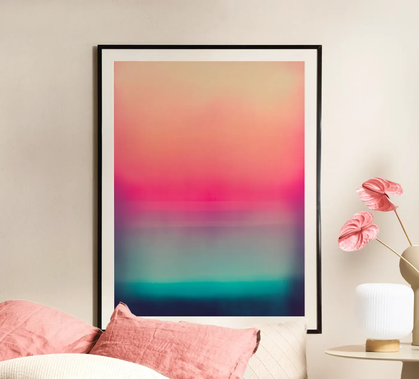 Abstrakte Farben Poster von Little Things