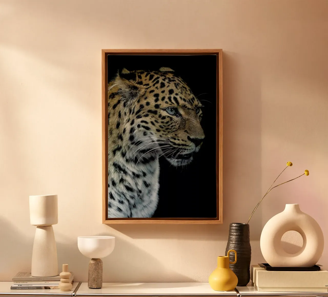 Panthere Portrait Version 2.0 - Laurent Lothare Dambreville tela da Pictufy