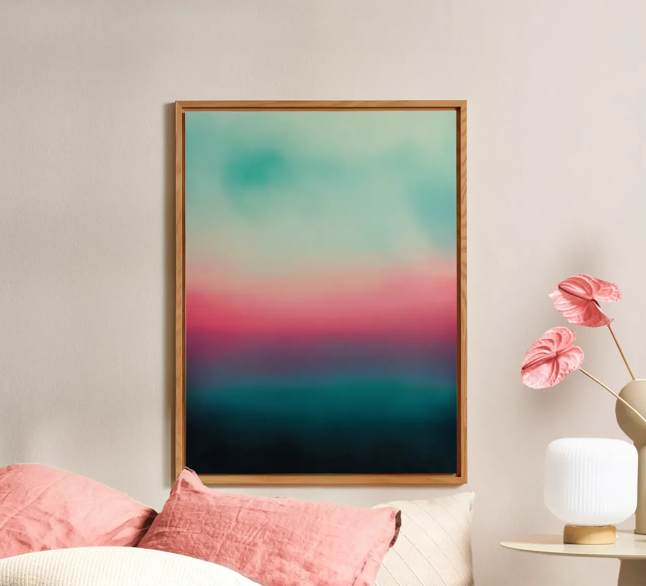 Abstract colors alu-dibond by Little Things