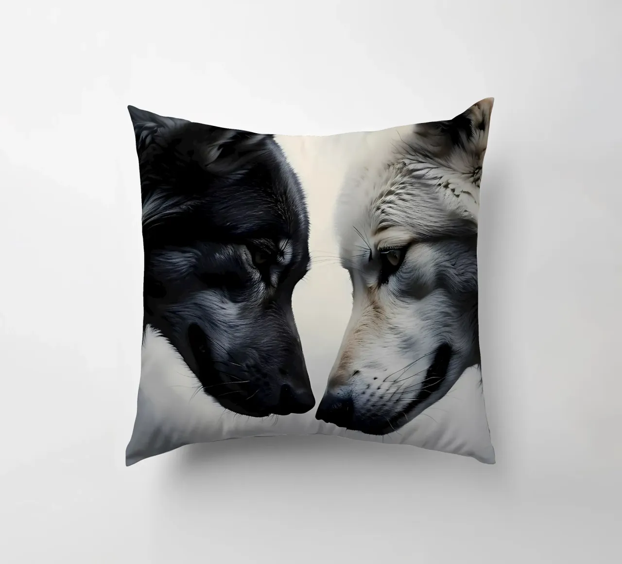 Lupo Ying Yang cuscino da LM2KONE