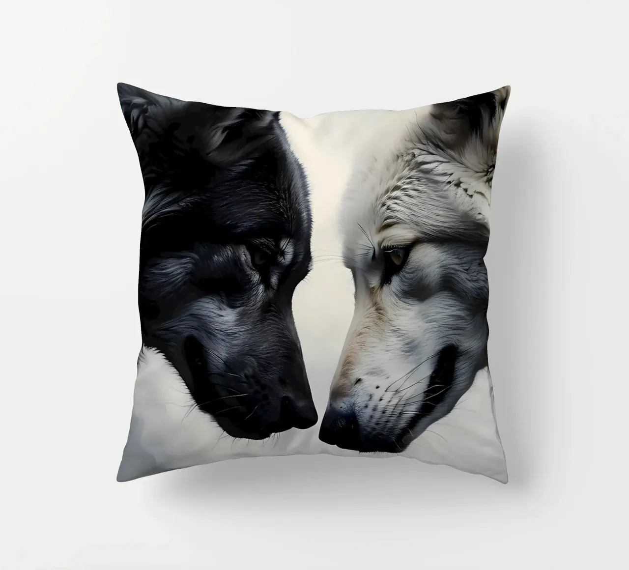 Lupo Ying Yang cuscino da LM2KONE