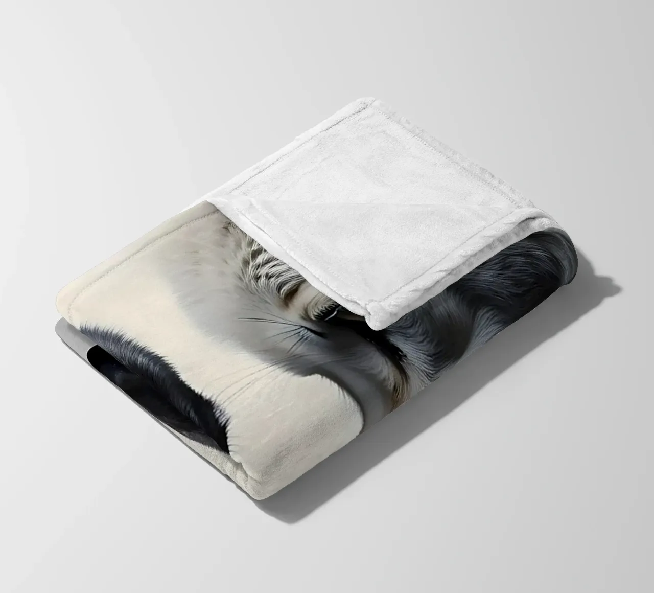 Lupo Ying Yang coperta in pile da LM2KONE
