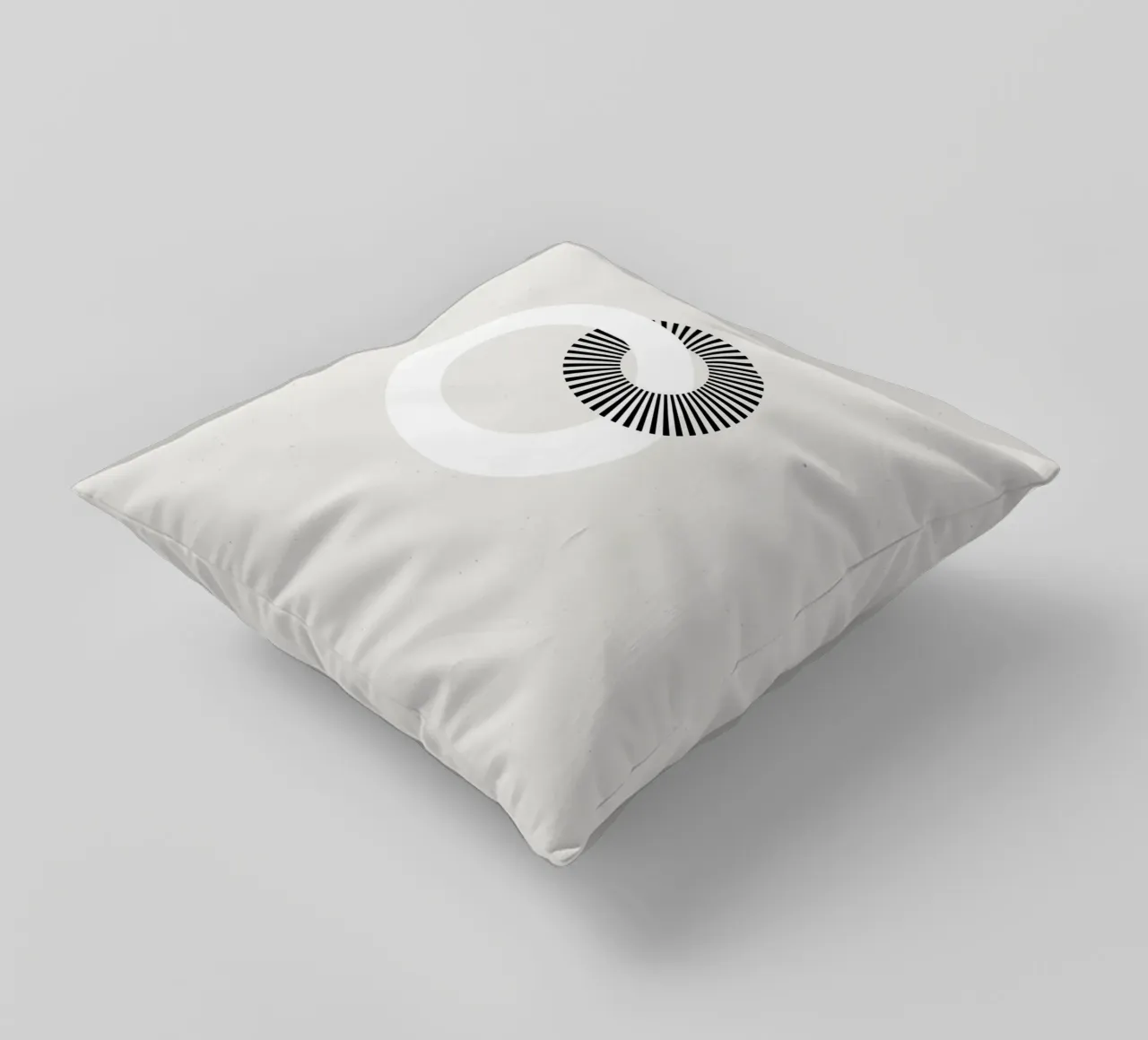 Anelli minimalisti cuscino da Katja Stehle Design