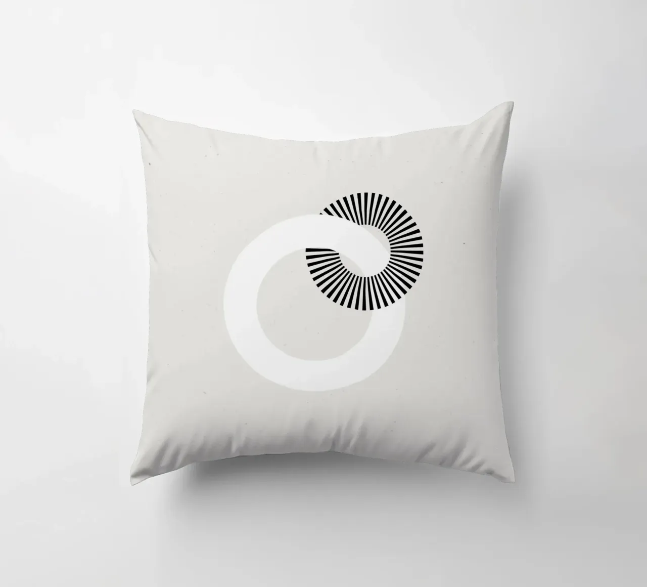 Anelli minimalisti cuscino da Katja Stehle Design