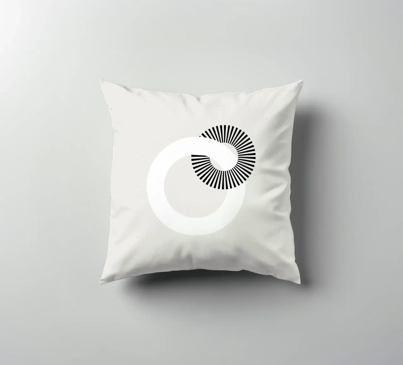 Anelli minimalisti cuscino da Katja Stehle Design