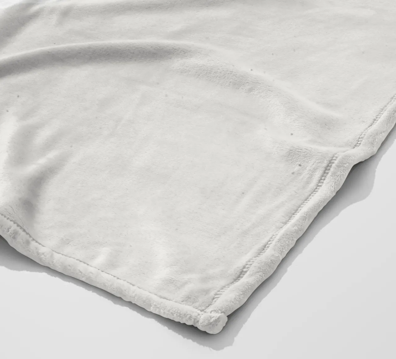 Minimalist rings fleece blanket by Katja Stehle Design