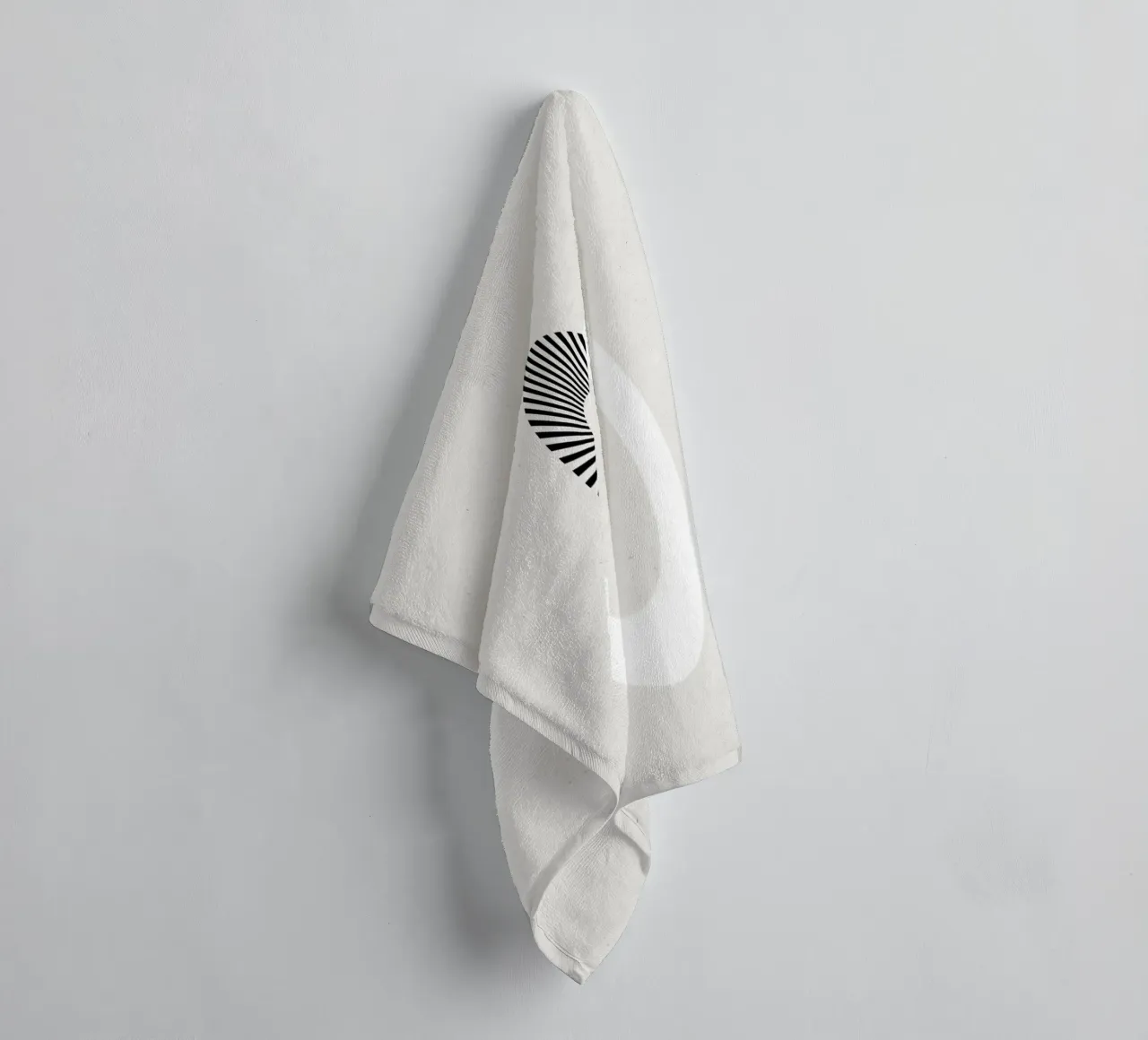 Anelli minimalisti asciugamano da bagno da Katja Stehle Design