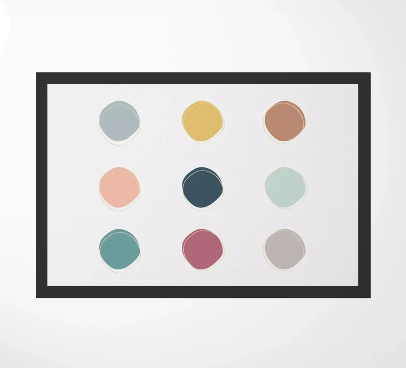 Colour Palette Fußmatte von The Native State
