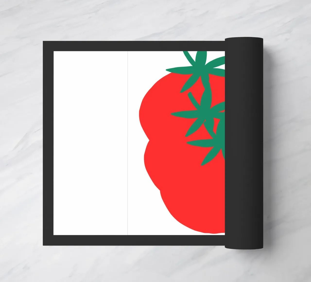 Tomato doormat by LisaArtes
