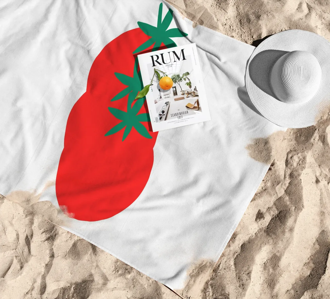 Tomato telo mare da LisaArtes