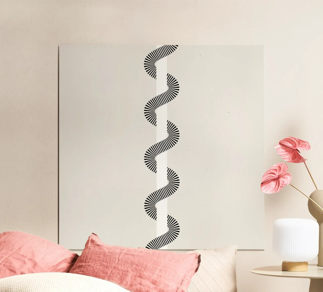 Onda minimalista poster da Katja Stehle Design