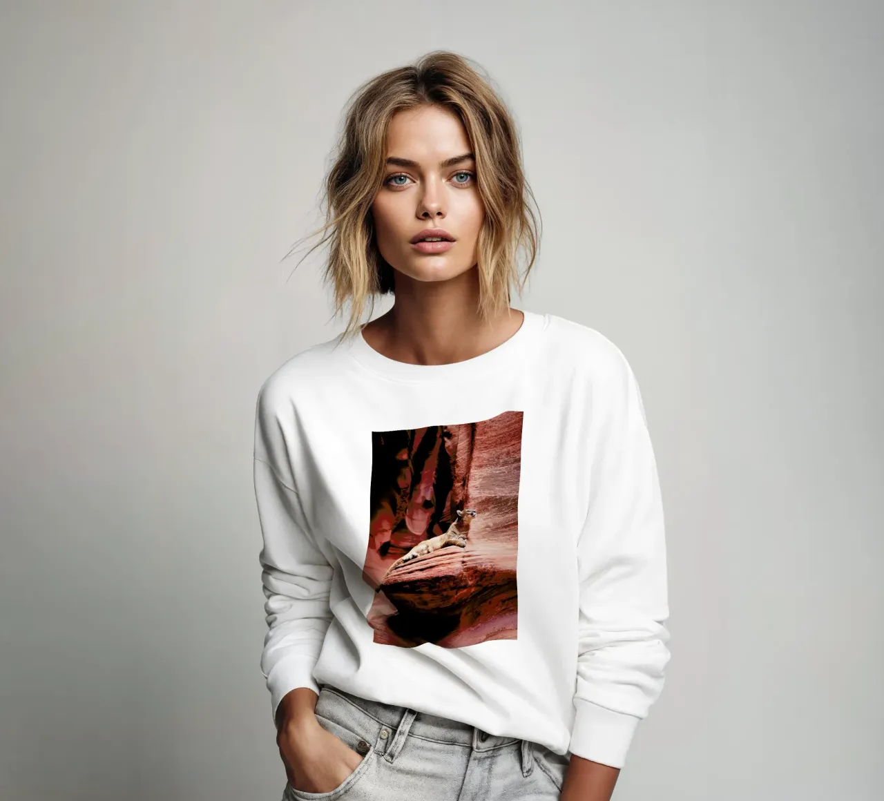 View from the Ledge sweatshirt by Natural Kingdom