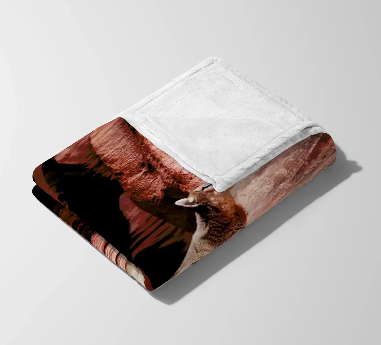 View from the Ledge fleece blanket by Natural Kingdom