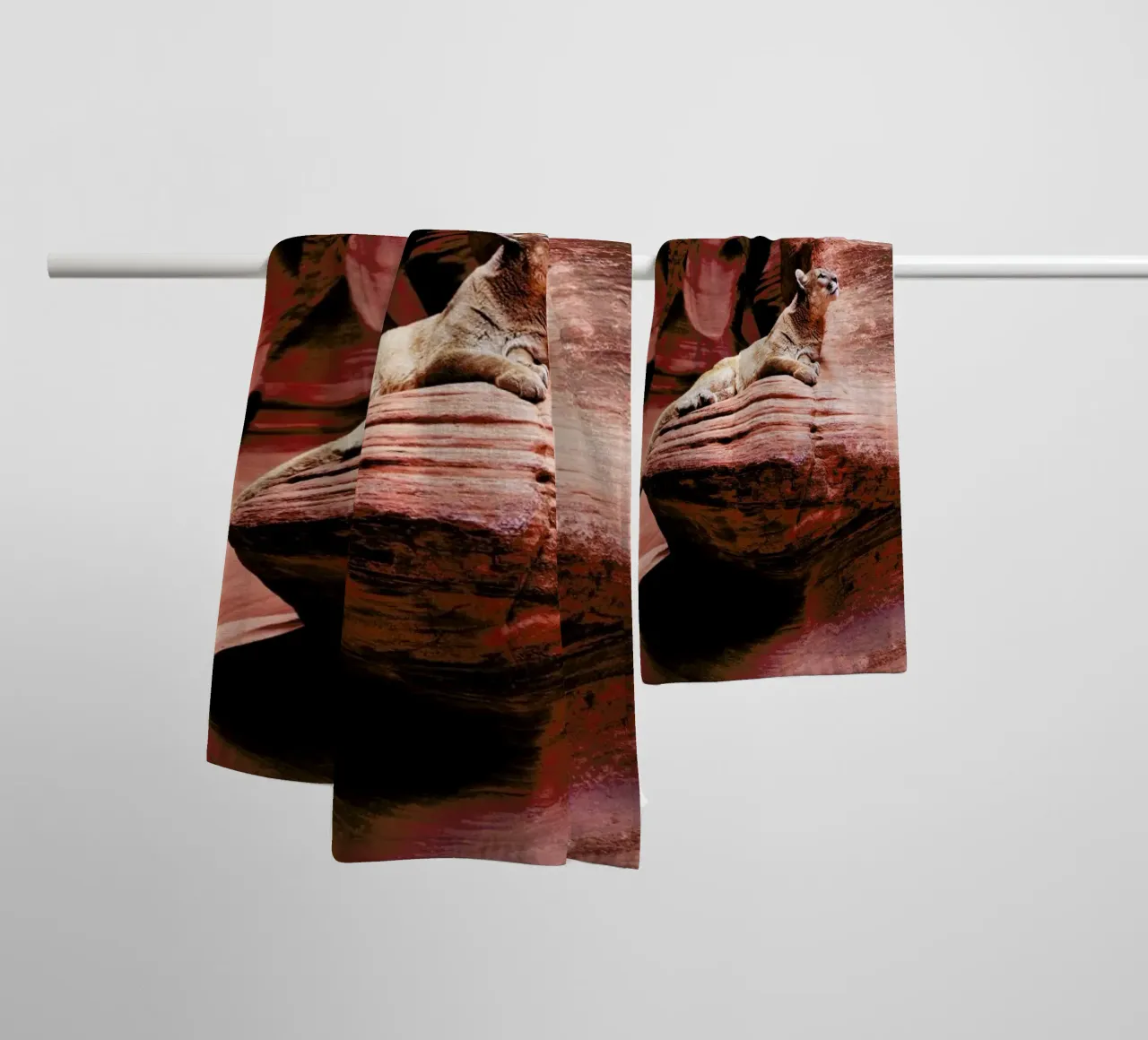 View from the Ledge towel by Natural Kingdom
