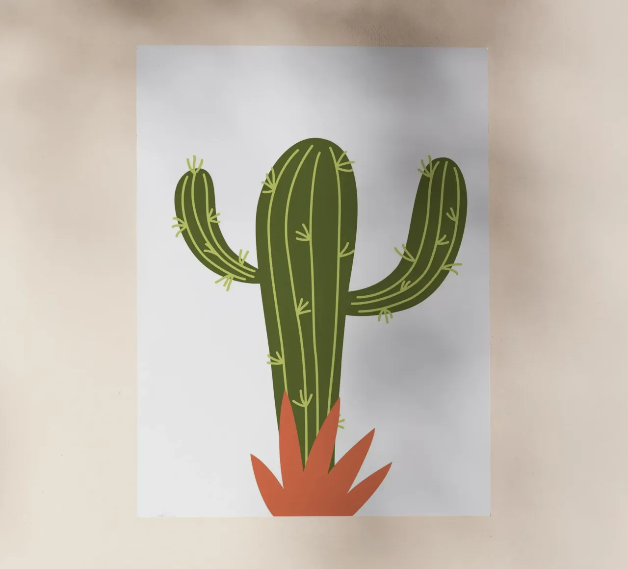 Cactus pellicola backlit da LisaArtes