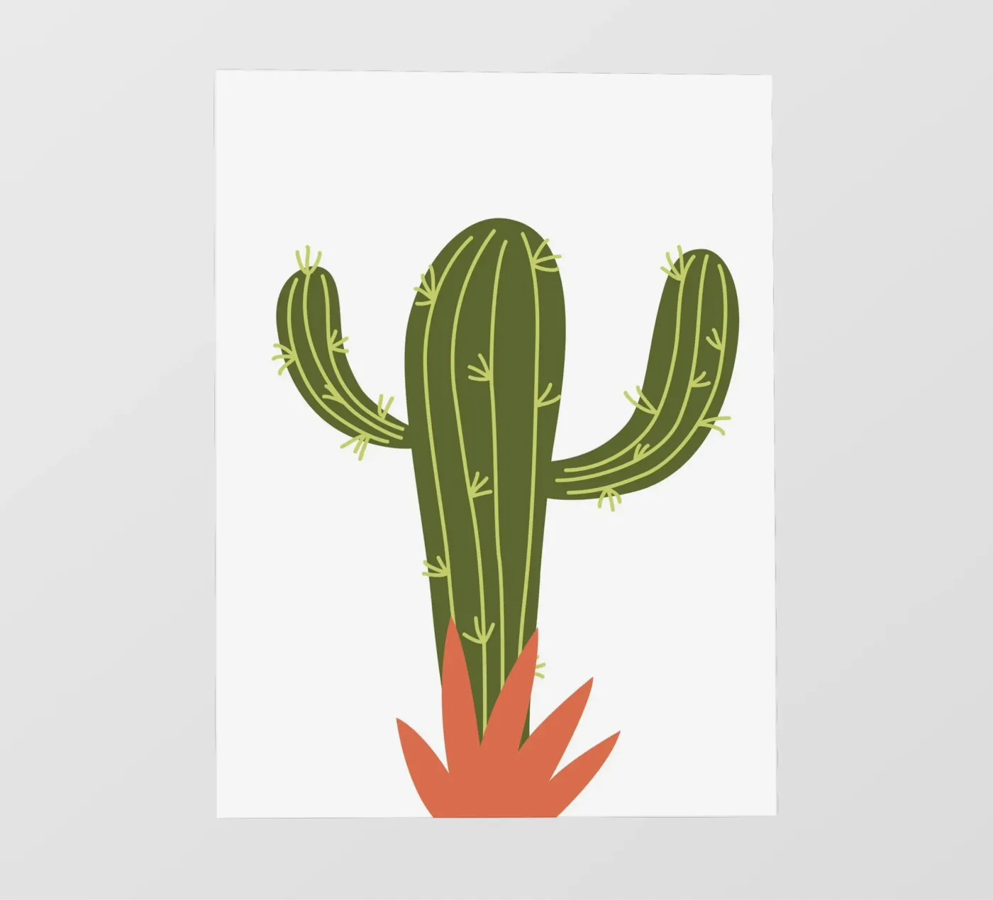 Cactus pellicola backlit da LisaArtes