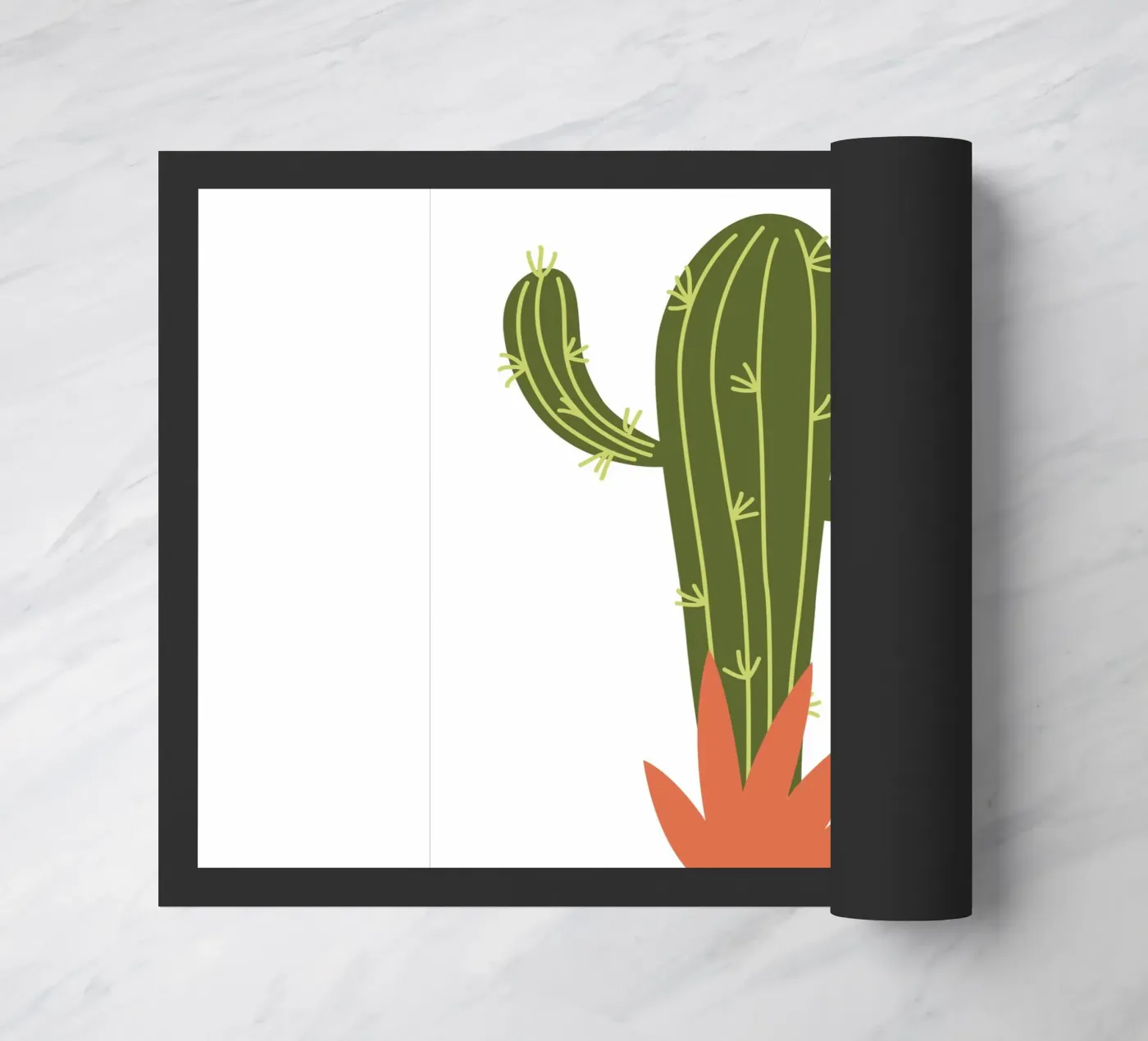 Cactus deurmat van LisaArtes