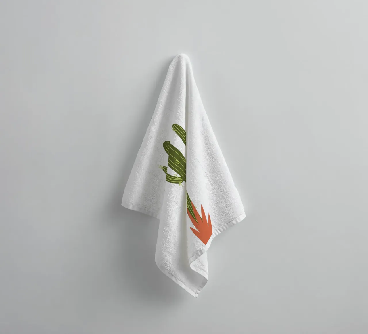 Cactus asciugamano da bagno da LisaArtes